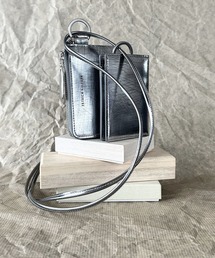 PATRICK STEPHAN（パトリックステファン）の「パトリック ステファン / Leather wallet & card case 'empty-handed'　ネックウォレット（財布）」