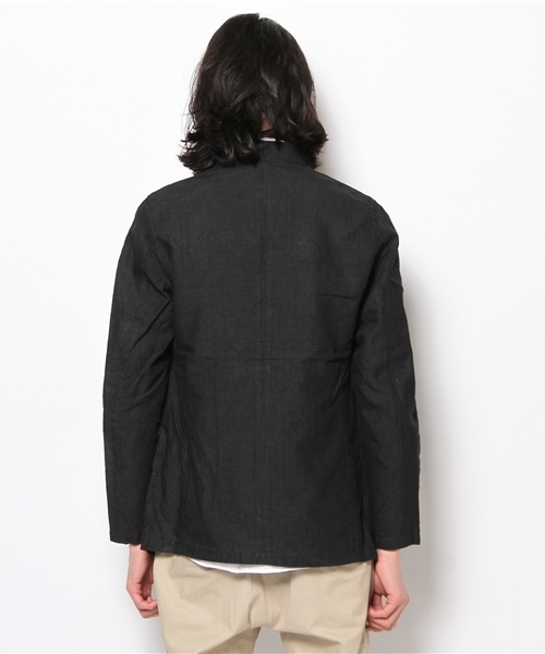 BEAMS（ビームス）の「○ｻﾝｶINDGﾘﾈﾝCnvsJK（テーラードジャケット・メンズ・ネイビー・2/3）」の4枚目の写真