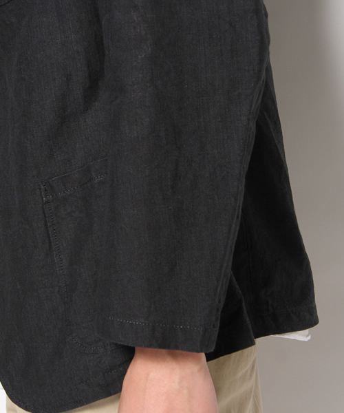 BEAMS（ビームス）の「○ｻﾝｶINDGﾘﾈﾝCnvsJK（テーラードジャケット・メンズ・ネイビー・2/3）」の7枚目の写真