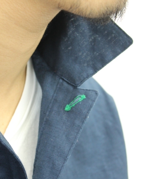 JOURNAL STANDARD（ジャーナルスタンダード）の「CHILL WEAR set up Relax Wear_ #（その他トップス・メンズ・ベージュ/ネイビー・MEDIUM/LARGE）」の14枚目の写真