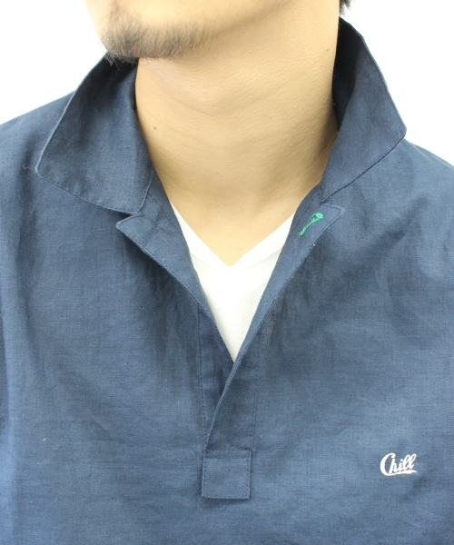 JOURNAL STANDARD（ジャーナルスタンダード）の「CHILL WEAR set up Relax Wear_ #（その他トップス・メンズ・ベージュ/ネイビー・MEDIUM/LARGE）」の15枚目の写真