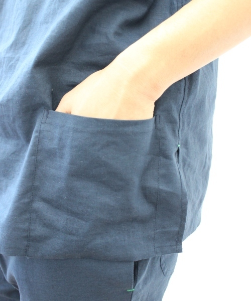 JOURNAL STANDARD（ジャーナルスタンダード）の「CHILL WEAR set up Relax Wear_ #（その他トップス・メンズ・ベージュ/ネイビー・MEDIUM/LARGE）」の19枚目の写真