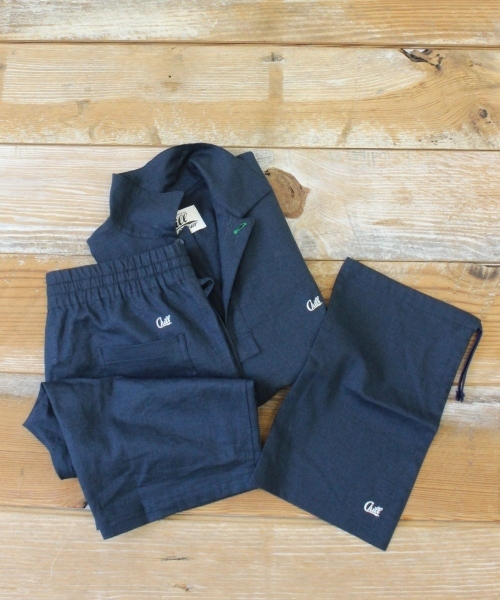 JOURNAL STANDARD（ジャーナルスタンダード）の「CHILL WEAR set up Relax Wear_ #（その他トップス・メンズ・ベージュ/ネイビー・MEDIUM/LARGE）」の21枚目の写真