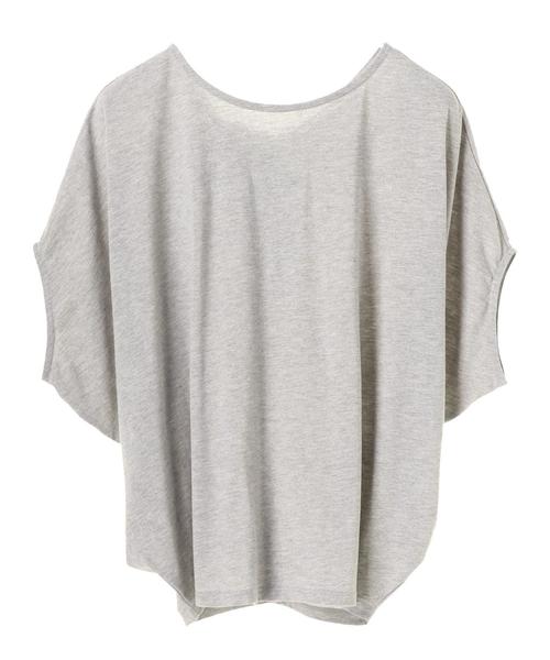AMERICAN HOLIC（アメリカンホリック）の「・バックねじりプルオーバー（Tシャツ/カットソー・レディース・ブラック/グレー系その他/テラコッタ/オフホワイト/カーキ・FREE）」の13枚目の写真