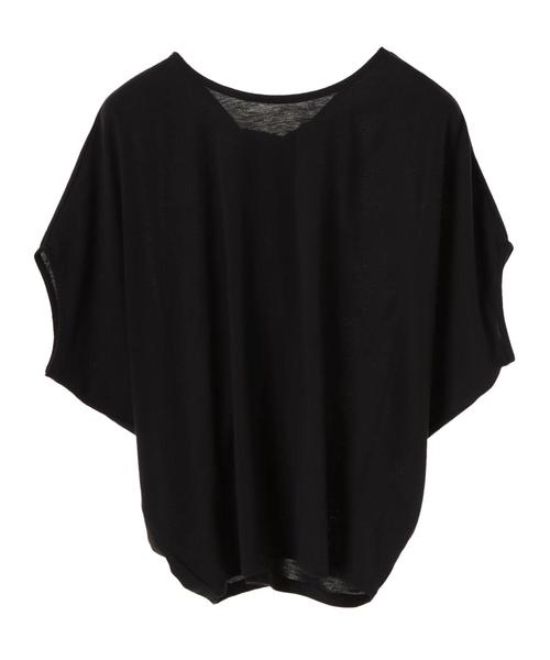 AMERICAN HOLIC（アメリカンホリック）の「・バックねじりプルオーバー（Tシャツ/カットソー・レディース・ブラック/グレー系その他/テラコッタ/オフホワイト/カーキ・FREE）」の12枚目の写真