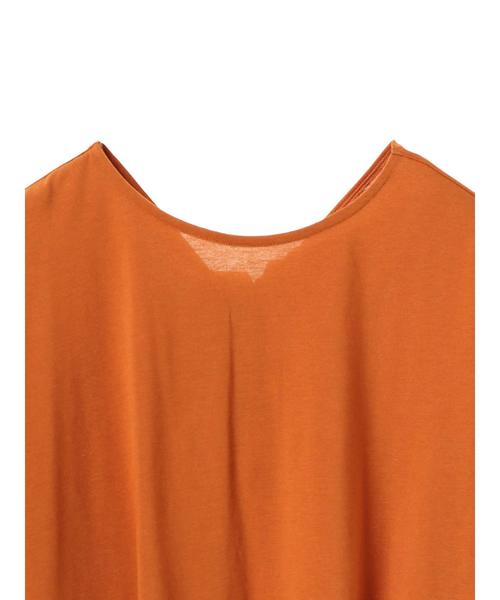AMERICAN HOLIC（アメリカンホリック）の「・バックねじりプルオーバー（Tシャツ/カットソー・レディース・ブラック/グレー系その他/テラコッタ/オフホワイト/カーキ・FREE）」の6枚目の写真