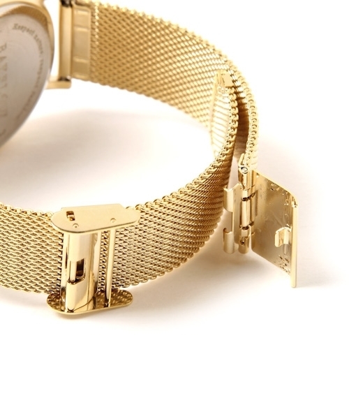 BAYFLOW（ベイフロー）の「メタルメッシュフラットウォッチ 18AW（アナログ腕時計・レディース・シルバー/ゴールド・FREE）」の21枚目の写真