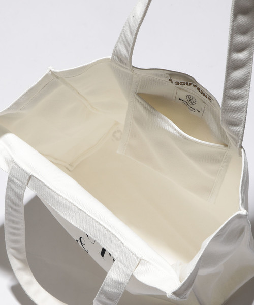 BEAUTY&YOUTH UNITED ARROWS（ビューティーアンドユースユナイテッドアローズ）の「BY スーベニア トートバッグ M（トートバッグ・メンズ・その他1/ホワイト・FREE）」の6枚目の写真