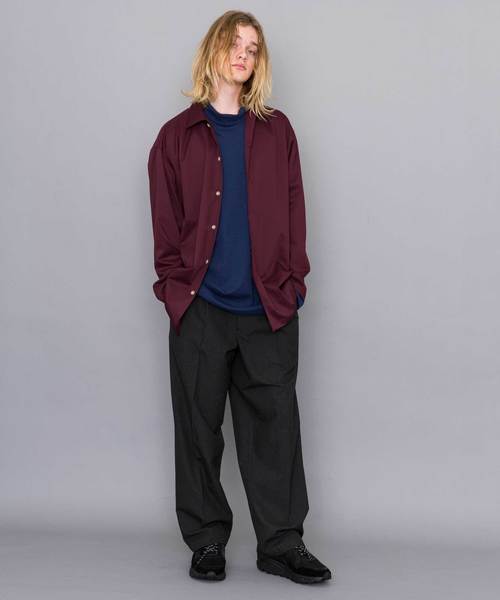 Magine メンズシャツ Magine（マージン）の「【STUDIOUS × Magine】ビッグシルエットシャツ