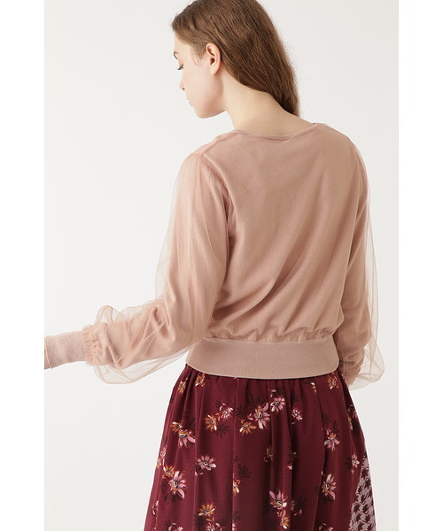 JILL STUART（ジルスチュアート）の「◆リディニットブルゾン（ブルゾン・レディース・ブラック/ベージュ/ホワイト・FREE）」の4枚目の写真