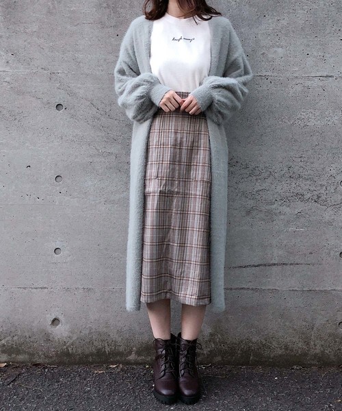 セール】フェザーロングカーディガン（カーディガン/ボレロ）｜one