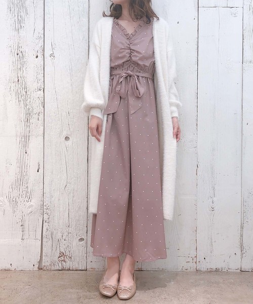 セール】フェザーロングカーディガン（カーディガン/ボレロ）｜one