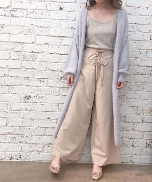 セール】フェザーロングカーディガン（カーディガン/ボレロ）｜one