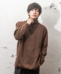 MinoriTY | ミラノリブ編みビッグシルエットタートルネックニット(ニット/セーター)