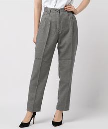 WEGO VINTAGE/チェックセンタープレスタックパンツ