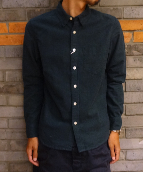 CIAOPANIC(チャオパニック)の「【Ciaopanic】スヌードキモウOXシャツL/S(シャツ/ブラウス・メンズ・ライトグレー/サックスブルー/ネイビー/ベージュ/オフホワイト/グリーン・MEDIUM/LARGE/SMALL)」の1枚目の写真