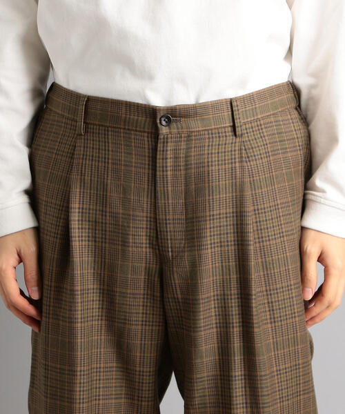 green label relaxing(グリーンレーベルリラクシング)の「NM CI ウールリネン 1P ユーティリティー テーパード パンツ ◆(その他パンツ・メンズ・ネイビー/オリーブ/その他1・S/M/L/XL)」の18枚目の写真