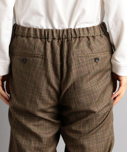 green label relaxing(グリーンレーベルリラクシング)の「NM CI ウールリネン 1P ユーティリティー テーパード パンツ ◆(その他パンツ・メンズ・ネイビー/オリーブ/その他1・S/M/L/XL)」の20枚目の写真