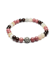 JAM HOME MADE | チャクラ 数珠 ブレスレットＭ/メンズ/レディース/ユニセックス/SILVER925(ブレスレット)