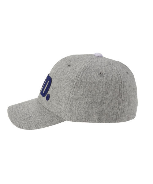 MILKFED.(ミルクフェド)の「BASE BALL CAP MFD(キャップ・レディース・アッシュグレー/レッド・ONE SIZE)」の3枚目の写真