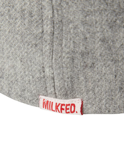 MILKFED.(ミルクフェド)の「BASE BALL CAP MFD(キャップ・レディース・アッシュグレー/レッド・ONE SIZE)」の6枚目の写真