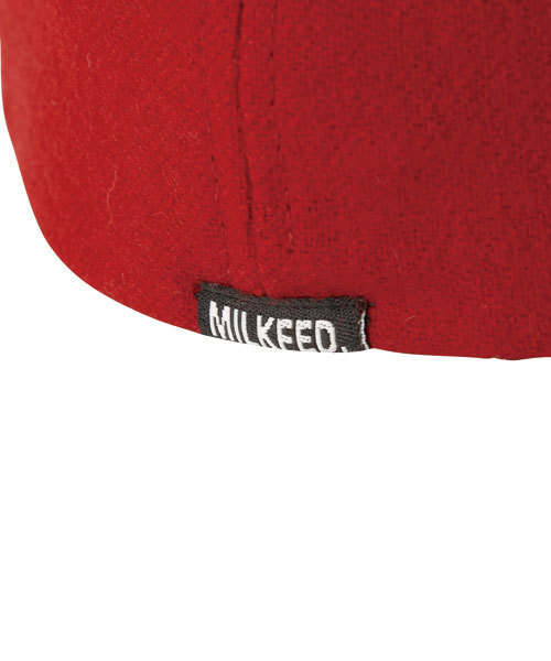 MILKFED.(ミルクフェド)の「BASE BALL CAP MFD(キャップ・レディース・アッシュグレー/レッド・ONE SIZE)」の8枚目の写真