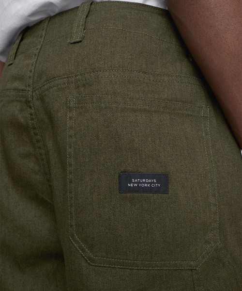 Saturdays NYC(サタデーズ ニューヨークシティ )の「Kareem Carpenter Pant(その他パンツ・メンズ・オリーブ/ブルー系その他/ブラック/ベージュ・28/31/29/32/33/36/30/34)」の15枚目の写真