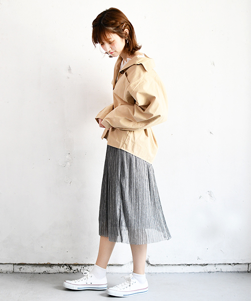 PairPair(ペアペア)の「ツイルポケット付きビッグシャツ(シャツ/ブラウス・レディース・ベージュ/カーキ・FREE)」の10枚目の写真