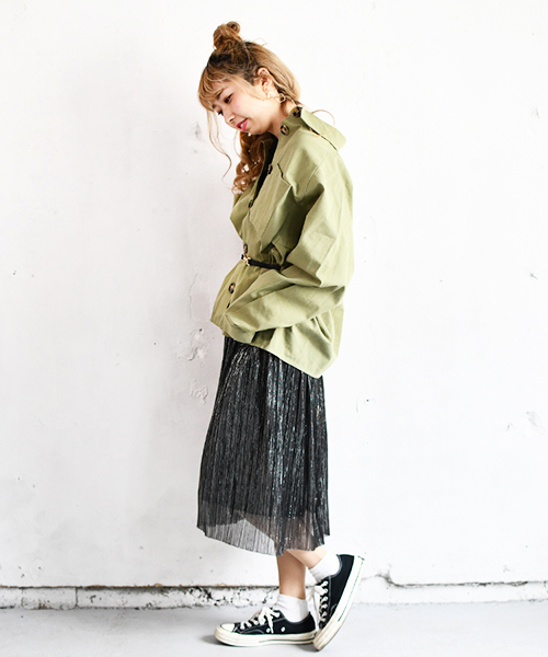 PairPair(ペアペア)の「ツイルポケット付きビッグシャツ(シャツ/ブラウス・レディース・ベージュ/カーキ・FREE)」の19枚目の写真