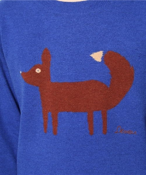 SHIPS JET BLUE（シップスジェットブルー）の「JB: アニマルインターシャ/クルーネックニット2（ニット/セーター・メンズ・グレー/ブラック/ネイビー/オリーブ・SMALL/MEDIUM/LARGE）」の10枚目の写真