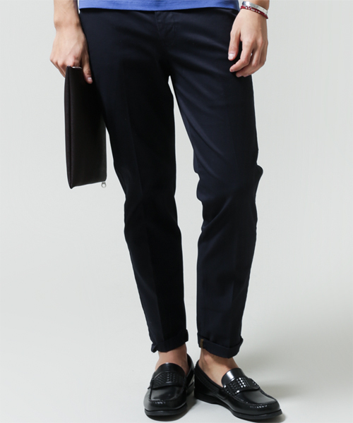 NANO universe（ナノユニバース）の「Lee(リー)/ 別注Trouser（スラックス・メンズ・ベージュ/ホワイト/ブラック/ピンクベージュ/レッド/ブルー/ネイビー・SMALL/MEDIUM/LARGE）」の5枚目の写真