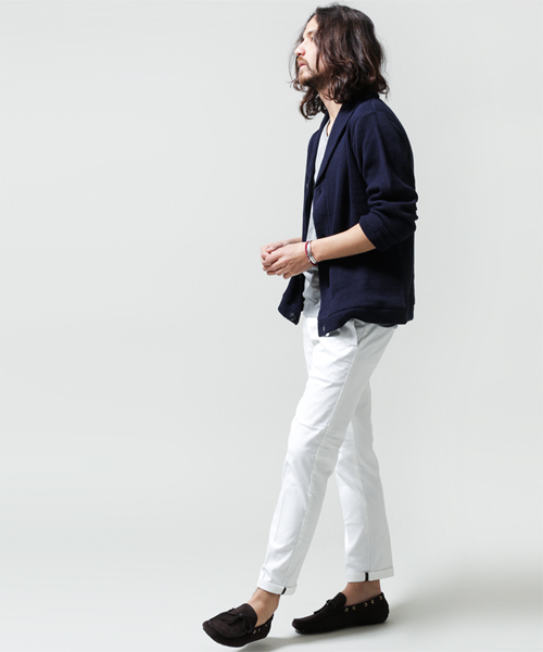 NANO universe（ナノユニバース）の「Lee(リー)/ 別注Trouser（スラックス・メンズ・ベージュ/ホワイト/ブラック/ピンクベージュ/レッド/ブルー/ネイビー・SMALL/MEDIUM/LARGE）」の8枚目の写真