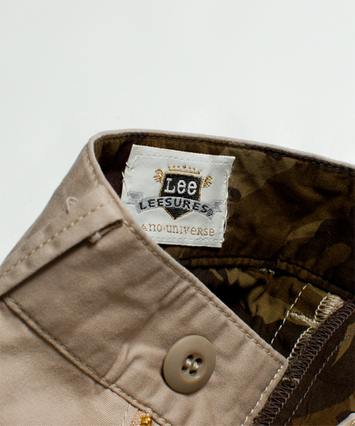 NANO universe（ナノユニバース）の「Lee(リー)/ 別注Trouser（スラックス・メンズ・ベージュ/ホワイト/ブラック/ピンクベージュ/レッド/ブルー/ネイビー・SMALL/MEDIUM/LARGE）」の12枚目の写真