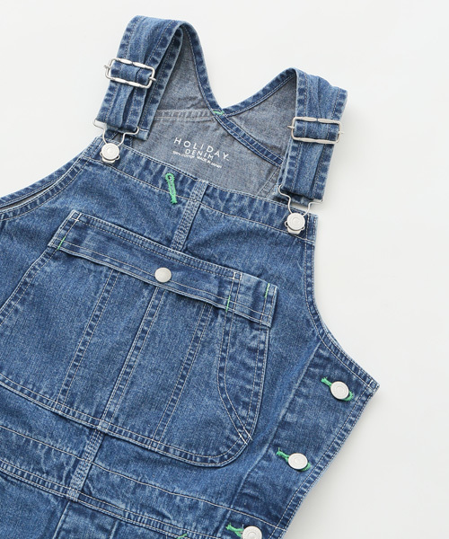 HOLIDAY（ホリデイ）の「SLIM DENIM OVER-ALL スリムデニム