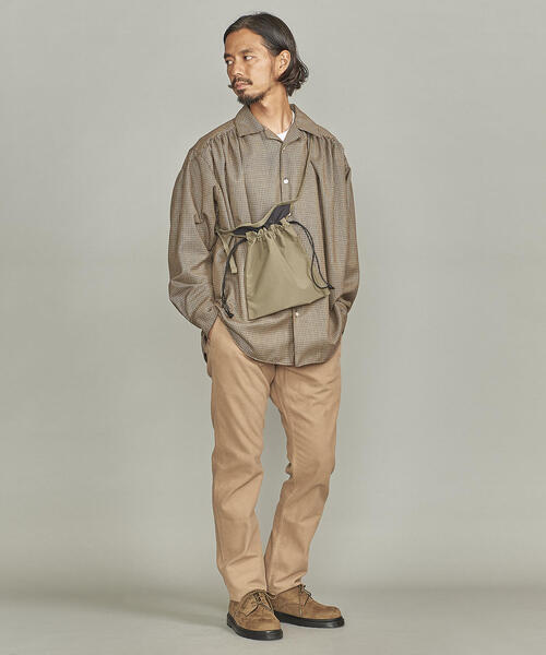 BEAUTY&YOUTH UNITED ARROWS(ビューティーアンドユースユナイテッドアローズ)の「BY エプロン バッグ(ショルダーバッグ・メンズ・ブラック/オリーブ/ホワイト・FREE)」の14枚目の写真