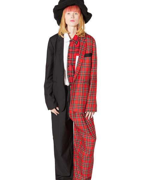 ankoROCK（アンコロック）の「ハンブンタータン一つボタンテーラードジャケット（テーラードジャケット・メンズ・A・ONE SIZE）」の6枚目の写真