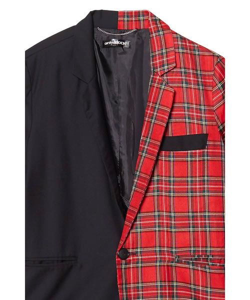 ankoROCK（アンコロック）の「ハンブンタータン一つボタンテーラードジャケット（テーラードジャケット・メンズ・A・ONE SIZE）」の12枚目の写真