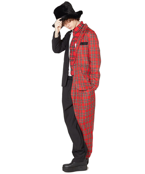 ankoROCK（アンコロック）の「ハンブンタータン一つボタンテーラードジャケット（テーラードジャケット・メンズ・A・ONE SIZE）」の9枚目の写真