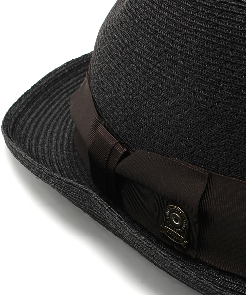 Lui's（ルイス）の「C-PLUS HEAD WEARS(シープラスヘッドウェアーズ) リネンハット（ハット・メンズ・ブラック/ベージュ・FREE）」の5枚目の写真