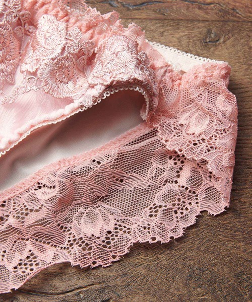 classicalelf（クラシカルエルフ）の「ラメシフォンブラジャー＆ショーツセット（ブラ&ショーツ・レディース・パープル/ピンク・E75/F70/F75/B75/A70/A75/C75/D75/E70/B70/C70/D70）」の11枚目の写真