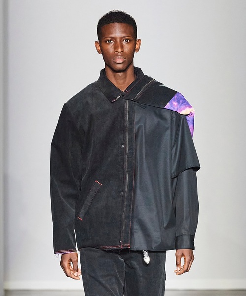 Jieda(�W�G�_)��2020�H�~ SWITCHING DENIM JACKET(�f�j���W���P�b�g)