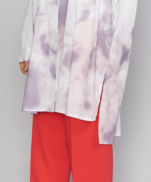 BEAUTY&YOUTH UNITED ARROWS（ビューティーアンドユースユナイテッドアローズ）の「BY コットンタイダイオーバーシャツо（シャツ/ブラウス・レディース・ライトグレー/イエロー・FREE）」の20枚目の写真