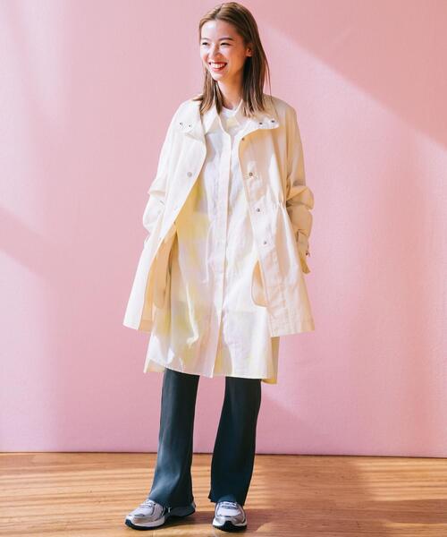 BEAUTY&YOUTH UNITED ARROWS（ビューティーアンドユースユナイテッドアローズ）の「BY コットンタイダイオーバーシャツо（シャツ/ブラウス・レディース・ライトグレー/イエロー・FREE）」の13枚目の写真