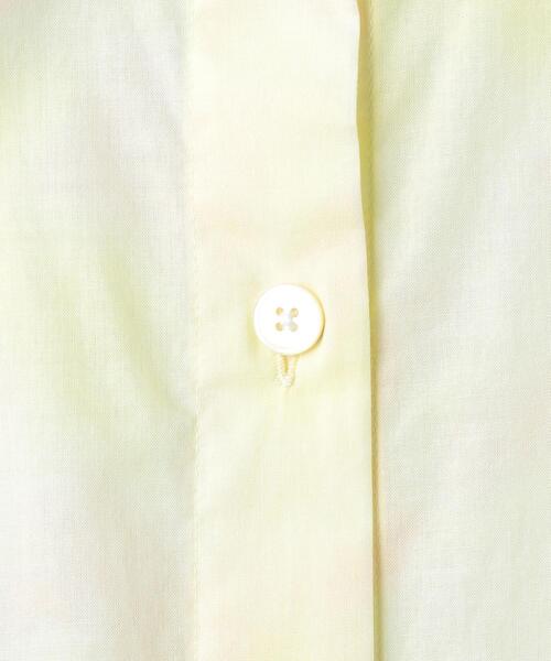 BEAUTY&YOUTH UNITED ARROWS（ビューティーアンドユースユナイテッドアローズ）の「BY コットンタイダイオーバーシャツо（シャツ/ブラウス・レディース・ライトグレー/イエロー・FREE）」の9枚目の写真