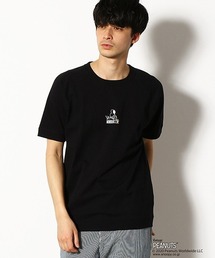 【PEANUTS】SNOOPY スヌーピー コラボ 半袖ラグランスリーブ Tシャツ