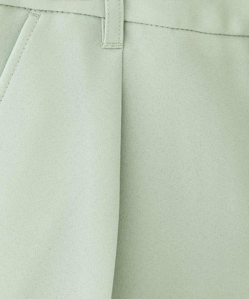 PUBLIC TOKYO（パブリックトウキョウ）の「極 エバークリーステーパードパンツ（スラックス・レディース・ベージュ/ミント/ピンク・1/2）」の9枚目の写真