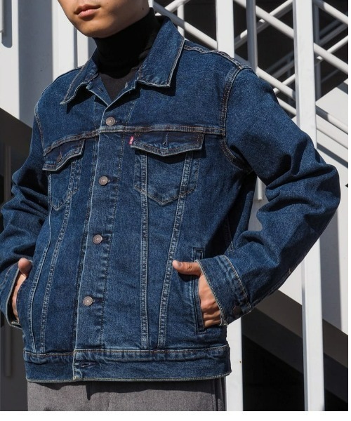 Levi's（リーバイス）の「【Levi's】トラッカージャケット（デニムジャケット・メンズ・ライトインディゴブルー・S/M/L）」の20枚目の写真