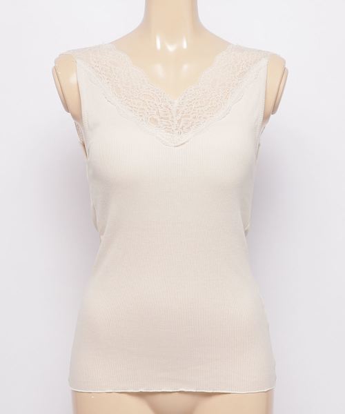 WEGO（ウィゴー）の「WEGO/カップインレースキャミソール（キャミソール・レディース・ブラック/グリーン/ホワイト・MEDIUM/SMALL）」の18枚目の写真