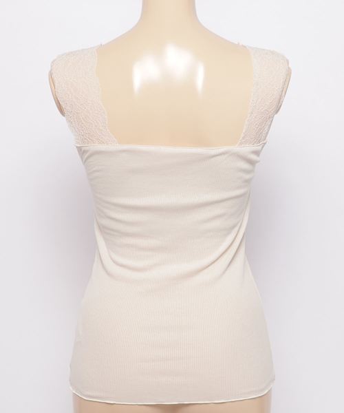 WEGO（ウィゴー）の「WEGO/カップインレースキャミソール（キャミソール・レディース・ブラック/グリーン/ホワイト・MEDIUM/SMALL）」の10枚目の写真