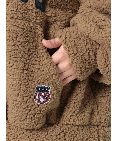 GYDA(ジェイダ)の「LEGENDSボアパーカー(パーカー・レディース・ブラック/ブラウン/オフホワイト・FREE)」の20枚目の写真